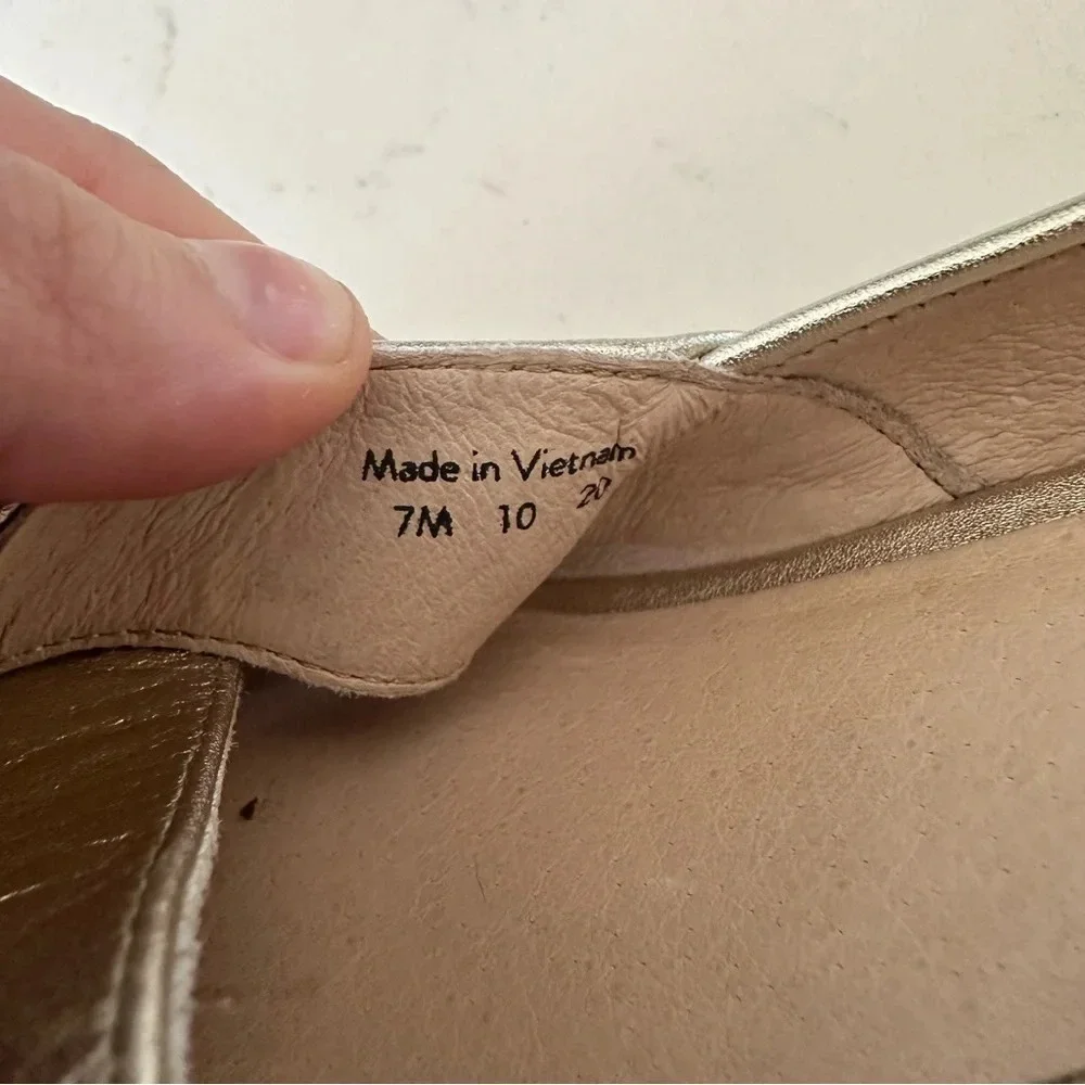 Jack Rogers Palmer Crisscross Wedge Espadrille size: 7